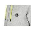 MATRIX - BLACK EDITION FULL ZIP HOODY (MARL GREY / LIME) - 2XL