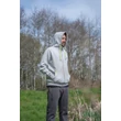 MATRIX - BLACK EDITION FULL ZIP HOODY (MARL GREY / LIME) - 2XL