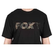 FOX Black/Camo Logo T-Shirt XL