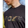FOX Black/Camo Logo T-Shirt XL