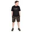 FOX Black/Camo Logo T-Shirt XL