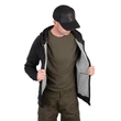 FOX COLLECTION LW HOODY BLACK & ORANGE - XL