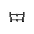 Fox Kereszttartó Botokhoz Black Label Carbon Állítható 2 Botos Buzz Bar (110 mm – 125 mm)