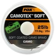 FOX Camotex Soft Camo 20m 25lb - előkezsinór