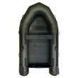 FOX - Green Inflatable Boat 320cm - aluminium padlóval