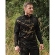 Korda Póló Kool UPF Zip Jersey Dark Kamo - M