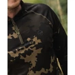 Korda Póló Kool UPF Zip Jersey Dark Kamo - M