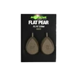 Korda - Flat Pear Inline Blister 4oz/112gr Gravel - 2db