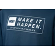 Nash Pulóver Make It Happen Coordinates Jumper Navy Blue XXL
