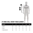 Nash - Kapucnis pulóver ZT Wind Chill Hoody Two Tone Element L