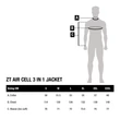 Nash - Vízálló Dzseki-Mellény ZT Air Cell 3 in 1 Jacket XXXL