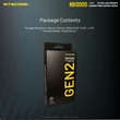 NITECORE Power Bank NB10000 mAh  Gen.2