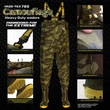 Vass-Tex 785 E 'Heavy Duty' Camouflage Waders - UK 13 / Euro 47 (47-48)