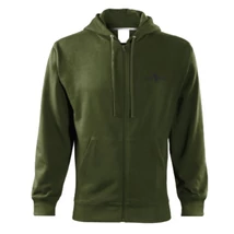 Bait Bait Zipzáras Pulóver Zöld M