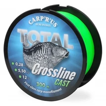 CarpRus Zsinór Total Crossline Cast - Green 0,28 mm