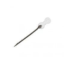 Delphin STINGER csalitüske+ szilikonkarikával / fekete / 12db 10mm