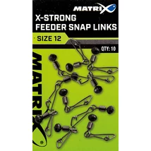 Matrix - X-Strong Feeder Bead Snap Links - 12 méret
