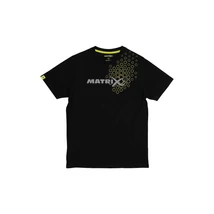 MATRIX TRIKÓ HEX PRINT T-SHIRT BLACK S