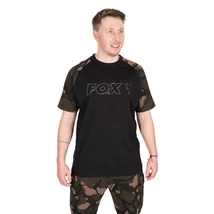 FOX Black/Camo Outline T - Shirt L