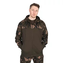 FOX LW Khaki / Camo Split Zip Hoody S