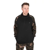 FOX LW Black / Camo qtr zip S