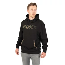 Fox - LW Black/Camo Print pullover Hoody - S