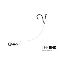 Delphin - THE END CHOD Rig kötött horog 4db 8cm / 0.45mm/#6