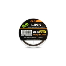 FOX - EDGES LINK TRANS KHAKI MONO 25lb/0.53mm