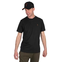 FOX COLLECTION T BLACK & ORANGE - 3XL