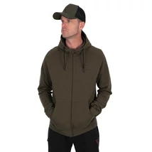 FOX COLLECTION LW HOODY GREEN & BLACK - M