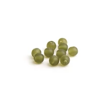Fox Ütköző Golyók Tapered Bore Beads 4mm Zöld / 30 db