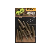 Fox Gumi Hüvelyek Edges Camo Powergrip Tail Rubbers Méret 7 × 10 db