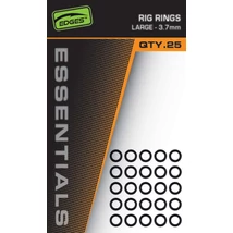 Fox Pontyozó Kiegészítők Edges Rig Rings 3.7mm Large x 25 db