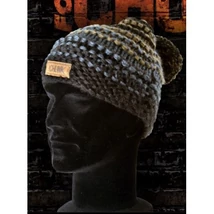 Fox Bojtos Sapka Chunk Heavy Knit Bobble Hat