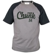Fox Póló Chunk Black Grey T-Shirt – Méret S