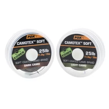 FOX Camotex Soft Coated Light Camo 20m 15lb - fonott előkezsinór