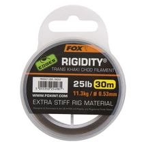 FOX Rigidity Trans Khaki Chod Filament 25lb 0.53mm 30m