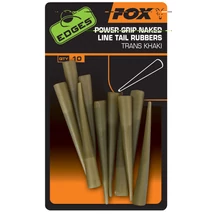 FOX Power Grip Naked Line Tail Rubbers 10x - hosszított gumikúp