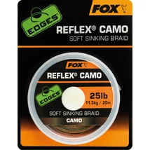 FOX Reflex Soft Sinking Camo 20m 20lb - előkezsinór