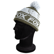 Fox Green/Silver Lined Bobble Hat