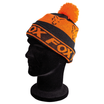 Fox Black/Orange - Line Bobble Hat