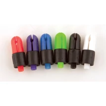 FOX Black Label Slik Bobbin Clips - fehér