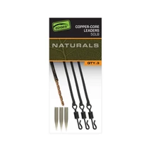 Fox Edges Naturals Copper-Core Leaders x3 50LB