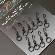 Gardner Covert QC Hook Flexi Ring Swivel x10