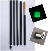 Holdcarp - 4m Dőlő bója világító fejjel - zöld