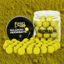 Keen Carp Balanced Hookbaits - Fluoro Yellow + NHDC Édesítő - 6mm