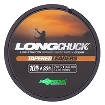 Korda Kónuszos Zsinór LongChuck Tapered Leaders 10-30lb/0.27-0.47mm 5x12m
