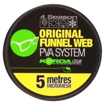 Korda PVA Pótháló Funnel Web Micromesh Refill 40 mm - 5 m
