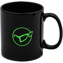 Korda - kerámia bögre Mug Glasses Logo - Black