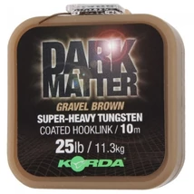 Korda Bevonatos Előkezsinór Dark Matter - Gravel Brown 10m 18lb